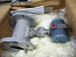 Foxboro Vortex Flowmeter Model 83 F-A04S1KSTNJ-C 4". Fixed Price $750.00.
