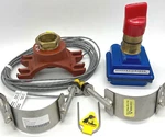 New Dwyer EFS2-1B Fixed Depth Insertion Magmeter Brass Flow Saddle Clamps. Fixed Price $499.95.