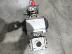 UT36-SR4-F07/F10 -tru-flo Pneumatic Valve Actuator (used Tested). Fixed Price $218.36.