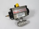 Durair AS7212MC Ball Valve And Pneumatic Actuator Assembly W/AP050ABSR5 Nop. Fixed Price $849.99.