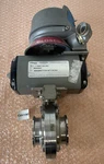 Used- Flowserve B063S07 Pneumatic Valve Actuator W/ 1.4404 DN2 PN10 Ss Butterfly. Fixed Price $170.00.