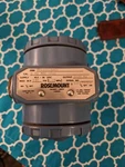 Rosemount Pressure Transmitter 2088G2A22A1B4C6. Fixed Price $652.50.