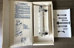 Nos Blue-white CF-500 Panel Mount Rotameter Series 0.1 To 1.0 Gpm. Fixed Price $26.00.