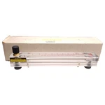 King 75302117C-02 Acrylic Tube Flowmeter, 0.2-2.0GPM, 150PSIG Water, 1/2IN Npt. Fixed Price $225.00.