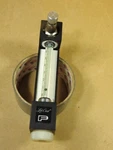 Labcrest, Fischer & Porter, Gas Flow Meter W/ Valve, FP-1/8-09-G-3 Used. Fixed Price $18.00.