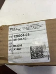 W.e Anderson 120004-04 Sight Flow Indicator Double Window Brass New. Fixed Price $129.99.