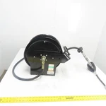 Balcrank 2120-013 50' X1/2" Medium Pressure Oil Hose Reel W/graco Dispense Meter. Fixed Price $253.49.