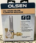 Olsen C02/ARGON/HELIUM Flowmeter Regulator #63789 Read Untested. Fixed Price $46.98.