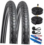2-PCS 700C Bike Tires 700X38C 40-622 And Tubes Schrader Valve With. Fixed Price $74.32.