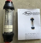 Dwyer Series HFL-2-05 In-line Oil Flow Monitor 0.5 5GPM. Fixed Price $100.99.