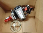 Flowserve Automax 3" Butterfly Valve, Pneumatic Actuator, Declutchable Override. Fixed Price $990.00.