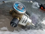 Msa 467896 Flow Control Regulator 1.5L/MIN 1000 Psi Mine Safety Valve Gauge Gage. Fixed Price $50.00.