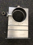 Varian 951-5210 8" Id Vacuum Gate Valve No Bottom For Parts. Fixed Price $99.00.