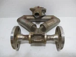 Micro Motion CMF025M313NU 1/2" Mass Flow Sensor Transmitter 0.5 In Mm. Fixed Price $510.00.