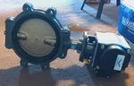 Milwaukee GLA23E / Butterfly Valve, Dbl Acting, Cast Iron, 8IN, 1WDY5. Fixed Price $1500.00.