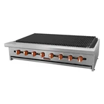 Sierra Range SRRB-48 Manual Gas Charbroiler Burners 128,000 Btu. Fixed Price $1318.58.