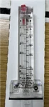 Blue-white Flowmeter For 6 In. Pvc Pipe, Horizontal Installation. Fixed Price $132.99.