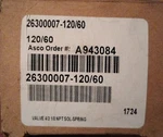 Asco 26300007-120/60 2630000712060 (brand New). Fixed Price $409.99.