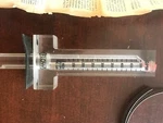 Calqflo Cf 30400P Flowmeter New Box Blue White Industries (item 56). Fixed Price $69.99.