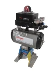 New Flowserve 1-T4E-11E11D933NW Actuator Valve 1" B115S10 Apex 8000. Fixed Price $1200.00.