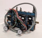 Mac Pneumatic Solenoid Valve Bank Manifold Block Assembly With 2 Pressure Gauges. Fixed Price $159.99.