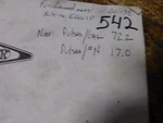 Tracoor, Hiniker HM860 Flow Meter Operating Manual, Tag #542. Fixed Price $10.00.
