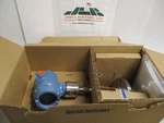 Rosemount Hart Pressure Transmitter, # 3051S2TG3A2B11A1AE5M5Q4T1, With Display. Fixed Price $1020.00.