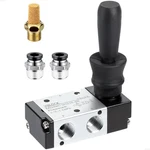 Pneumatic Air Hand Lever Valve, 3 Way 2 Position 1/4 Npt Solenoid Manual. Fixed Price $23.99.