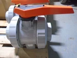 George Fischer Ball Valve, 163546700, 4" Cpvc Fkm, Socket Glue/fnpt Ends. Fixed Price $600.00.