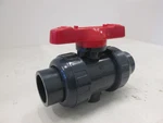 Asahi/america, Duo-bloc 21, Ball Valve, Max 120F, Fpm Seals, 01E15268F, Used. Fixed Price $25.00.