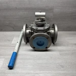 Jfw BV-150-3LP 3-WAY 316 Stainless Steel Flanged Ball Valve, CF8M, New Read. Fixed Price $1299.99.