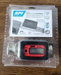 Gpi 113255-1, 01A31GM Aluminum Turbine Fuel Flowmeter With Digital Lcd Display,. Fixed Price $119.99.