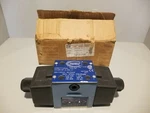 Continental Hydraulics Directional Valve, 120/110VAC, 22W, VS12M-3F-G-68L-H. Fixed Price $232.75.