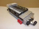 Aventics (bosch Rexroth) R480020668, 14-MODULE Pneumatic Valve Block, HF03/HF02. Fixed Price $300.00.