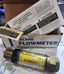 Hedland Flow Meter 1/2" Nptf, 2-20 Scfm Air, H675-020, 600PSI Max, Brass (new). Fixed Price $100.00.