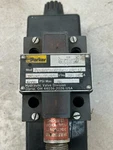 Used Parker Hydraulic Valve 5000PSI 120/60-110/50 V/hz D3W1CNYC5614XB042. Fixed Price $243.00.