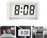 Digital Clock For Car Dashboard - White Jumbo Lcd Display With Ti Color:. Fixed Price $12.99.