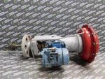 Used 3" Leslie Valve Positioner With Fisher 846DM1H1K5 Transducer 60 Psig. Fixed Price $850.00.