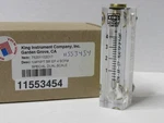 (new) King Instrument Company Inc. 75201102C17 1/4"FNPT Flowmeter. Fixed Price $50.00.