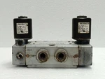 Rexroth Powermaster Pneumatic Directional Valve R431008522 W/ Solenoid P50861-3. Fixed Price $680.00.