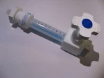 Qty Fluoroware Accu-tek Flowmeter Model FM-4N-1000-I Plastic. Fixed Price $140.00.