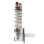 Blue-white Industries U-30200P 2" Pvc Vertical Standard Flowmeter 40-110 Gpm. Fixed Price $144.06.