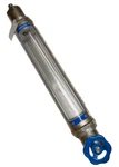 Brooks Instrument GT1600 Series Variable Area Flow Meter, 1614AJFA2AA13D10A. Fixed Price $289.99.