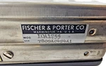 Fischer Porter 10A1755 Variable Area Flow Meter 0-15SCFH 1/4IN Npt 0.5PSI. Fixed Price $224.95.