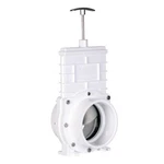 Valterra 4" Pvc Gate Valve, Slip/hub Fittings With Stainless Steel Paddle For.... Fixed Price $113.17.