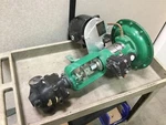 Fisher 667 Actuator With Ez Body And 3590 Electro-pneumatic Positioner, 1/2" Npt. Fixed Price $695.00.