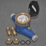 Pulsafeeder Mechanical Flowmeter MTR200, Water, 3/4" Npt, Brass, 150 Psi, 1.5%. Fixed Price $219.95.