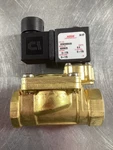Asco 8238 Solenoid Valve 1/2" Brass 120/60 Coil 5-175 Psi Air Water. Fixed Price $129.95.