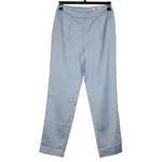 Alfani Women's Slim Comfort Waist Baby Blue Satin Ankle Trouser Pants Sz 2 B60. Fixed Price $32.00.