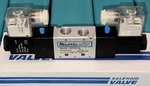 Mettleair Double Solenoid Valve 5 Port Position 12V Dc 1/4 Npt. Fixed Price $12.95.